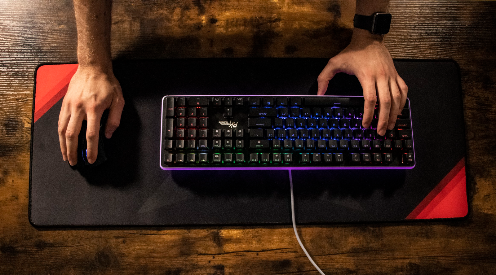 Ideal Keyboard & Mouse Position for Gaming